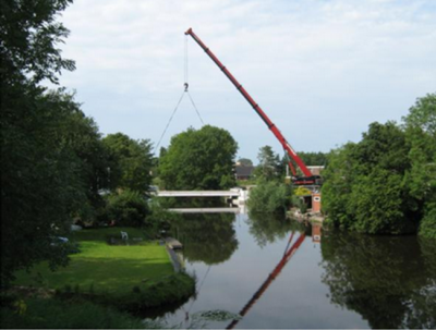 Gemeente Delfzijl vervangen brug 2009