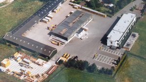Plattegrond kantoor en werkplaats dorpsstraat