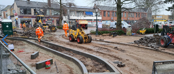 2025 Werkzaamheden centrum wolvega