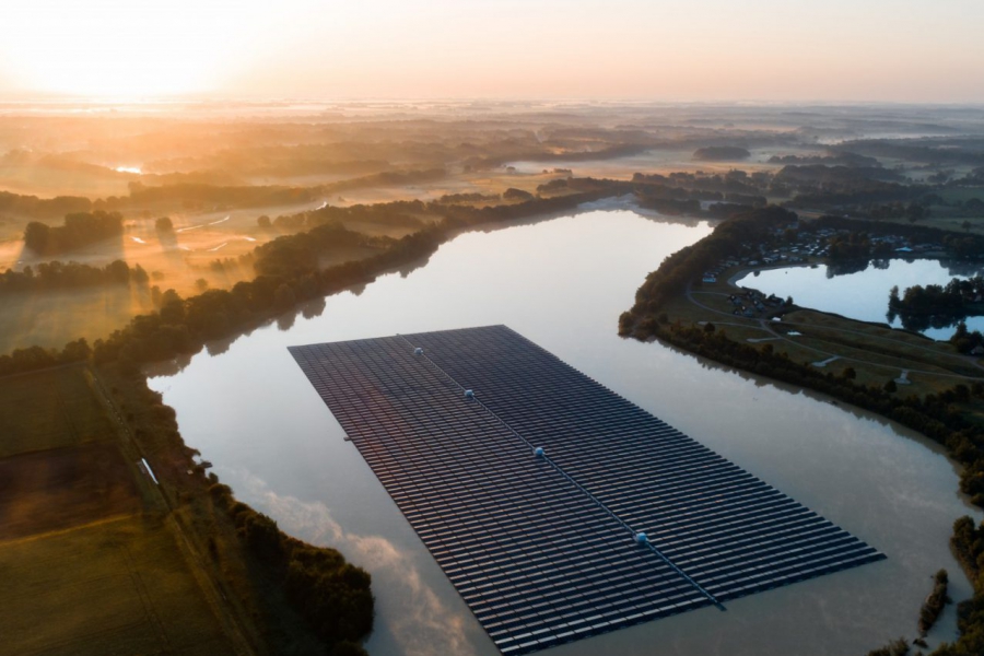 drijvend zonnepark tynaarlo